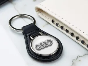 Audi Portachiavi Designer In Pelle Chic Elite